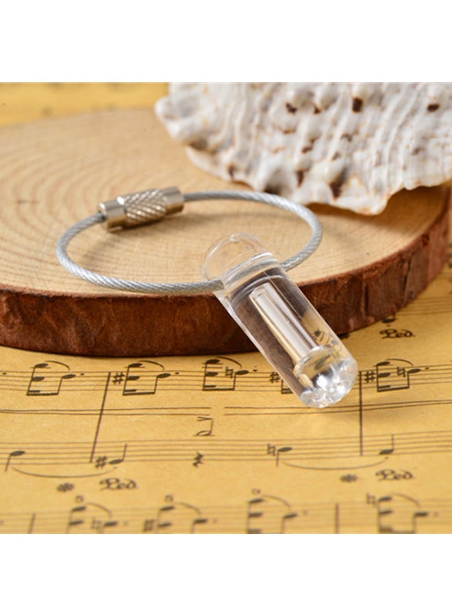 Glow In The Dark Keychain Ring Purple