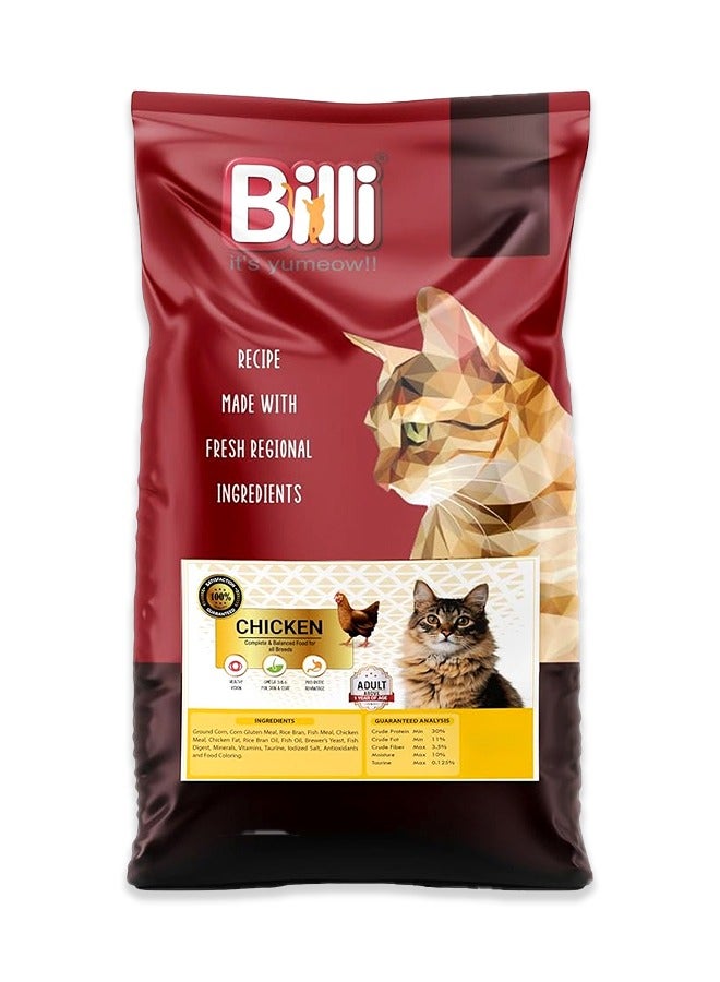 Adult Chicken Cat Food - 10 KG