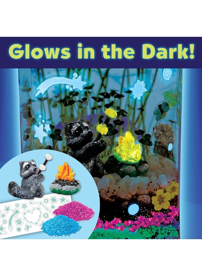 Creativity for Kids Grow 'N Glow Terrarium Kit for Kids - Educational Science Kits Ages 6-8+, Kids Gifts for Boys and Girls, Craft and STEM Projects