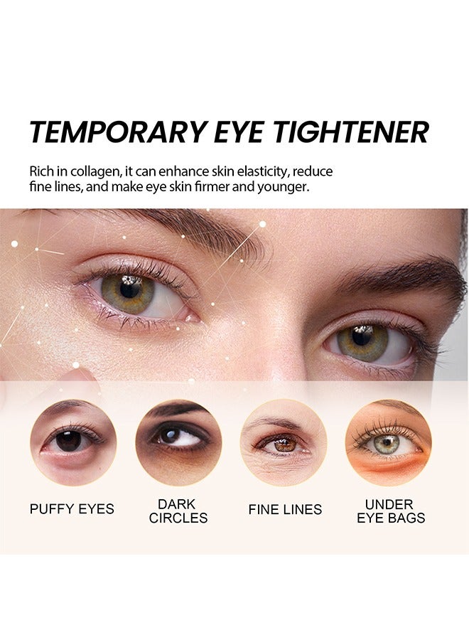 Firm Eye Skin,Temporary Eye Tightener Eye Cream, Anti-Aging Wrinkles Eye Cream, Eye Cream for Dark Circles and Reduce Puffiness, Fade Fine Lines Firm and Smooth Skin 30ml