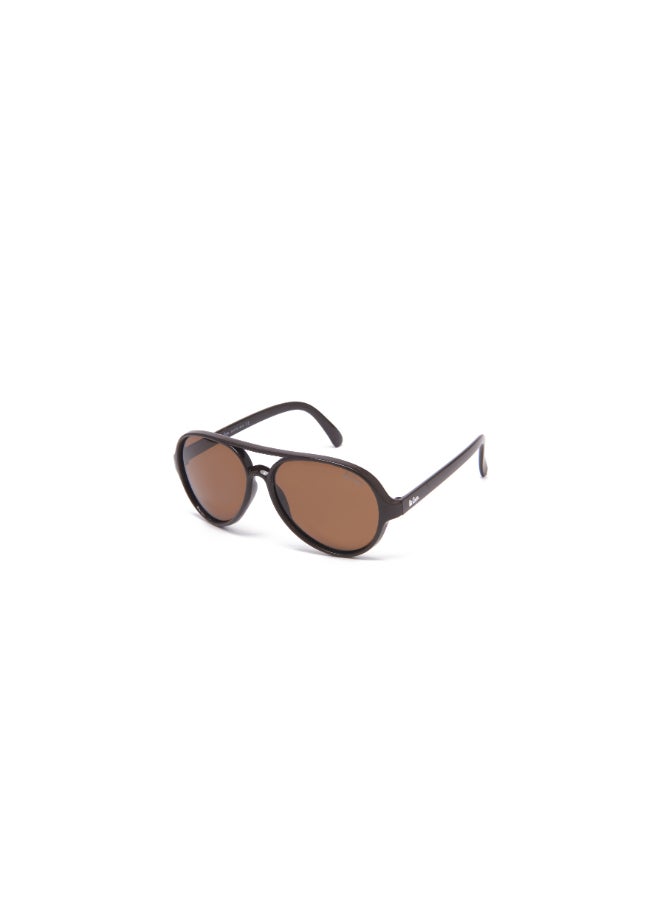 Kids' Polarized Sunglasses Brown Frame Brown Lens - 55mm Lens - LCK103C02