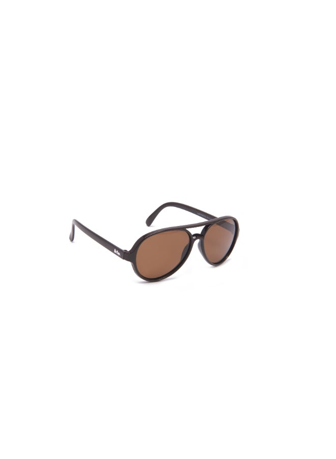 Kids' Polarized Sunglasses Brown Frame Brown Lens - 55mm Lens - LCK103C02