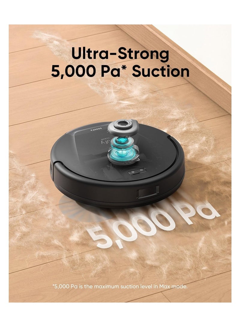 eufy L60 Hybrid Robot Vacuum Cleaner With Mop, Ultra Strong 5,000 Pa Suction