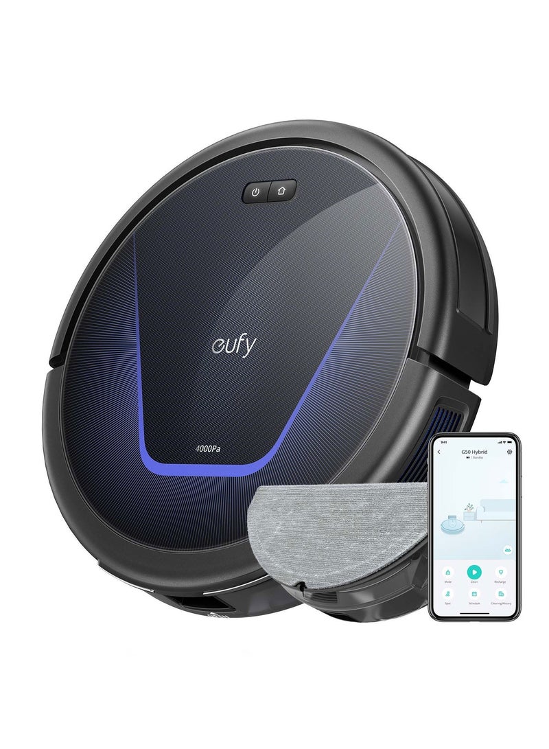 Eufy G50 Robot Vacuum With 4,000 Pa Powerful Suction