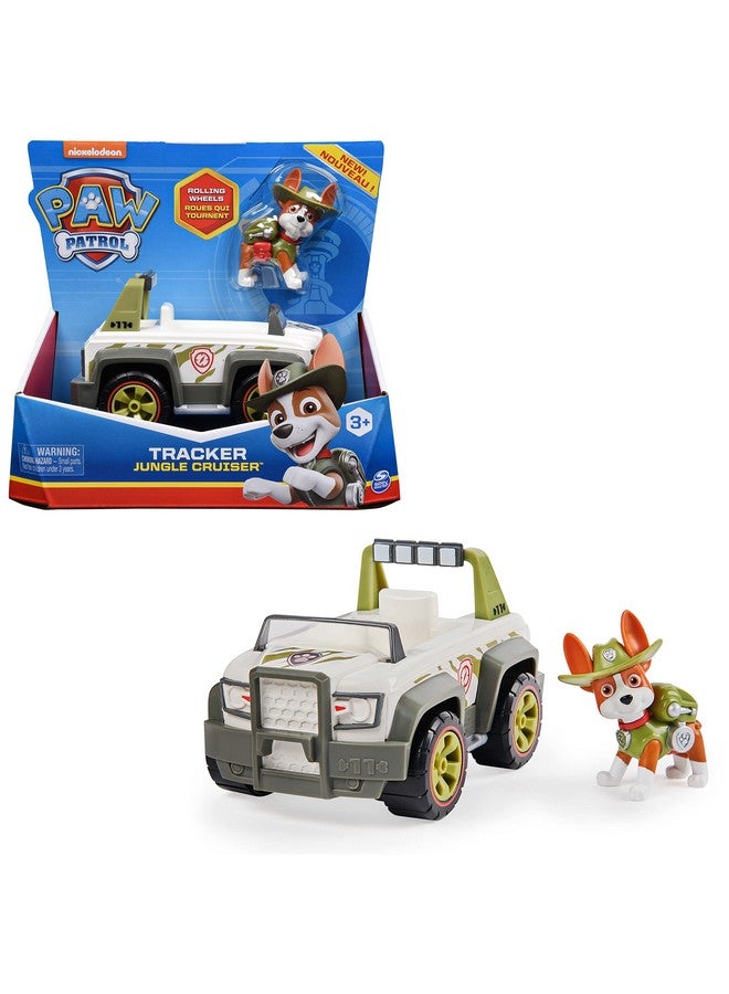 , Tracker’S Jungle Cruiser Vehicle With Collectible Figure, For Kids Aged 3 And Up, Multicolor, (6061801)