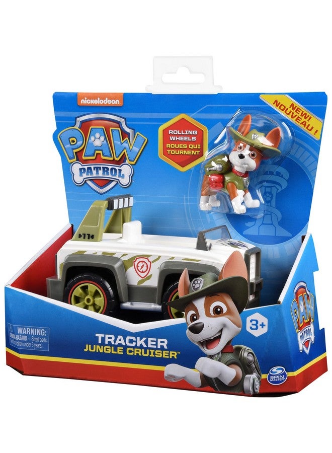 , Tracker’S Jungle Cruiser Vehicle With Collectible Figure, For Kids Aged 3 And Up, Multicolor, (6061801)