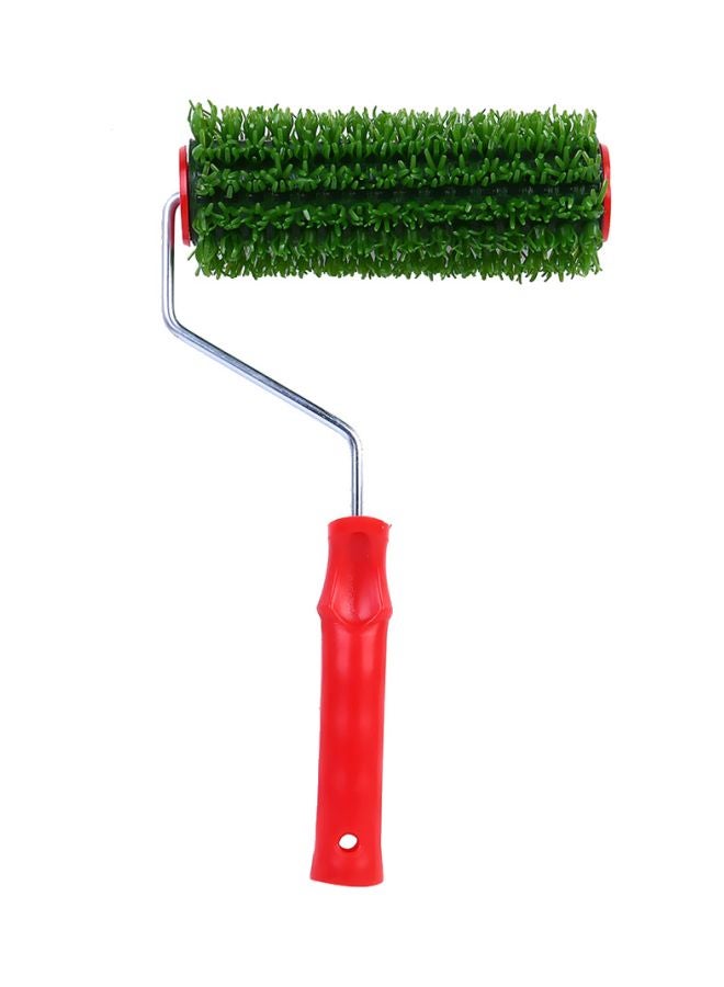 Grass Painting Brush Roller Red/Green 7inch