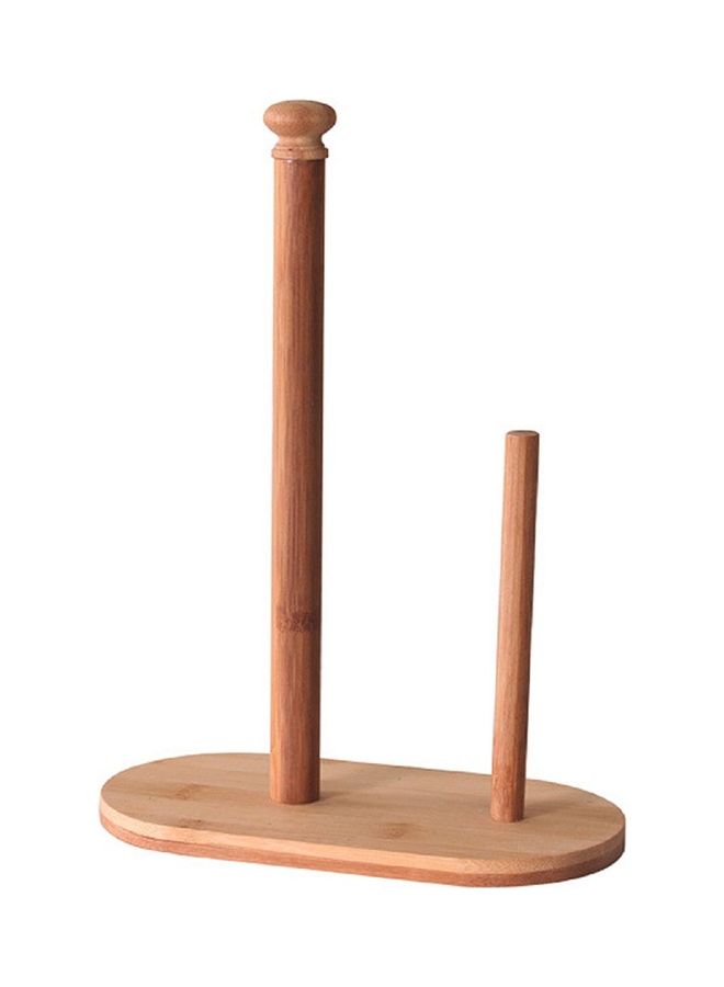 Kitchen Paper Towel Holder Brown