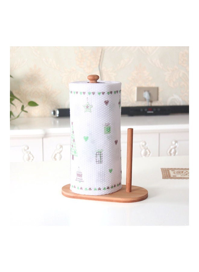 Kitchen Paper Towel Holder Brown