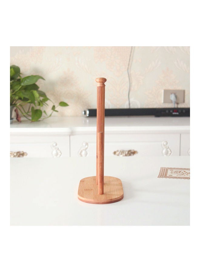 Kitchen Paper Towel Holder Brown