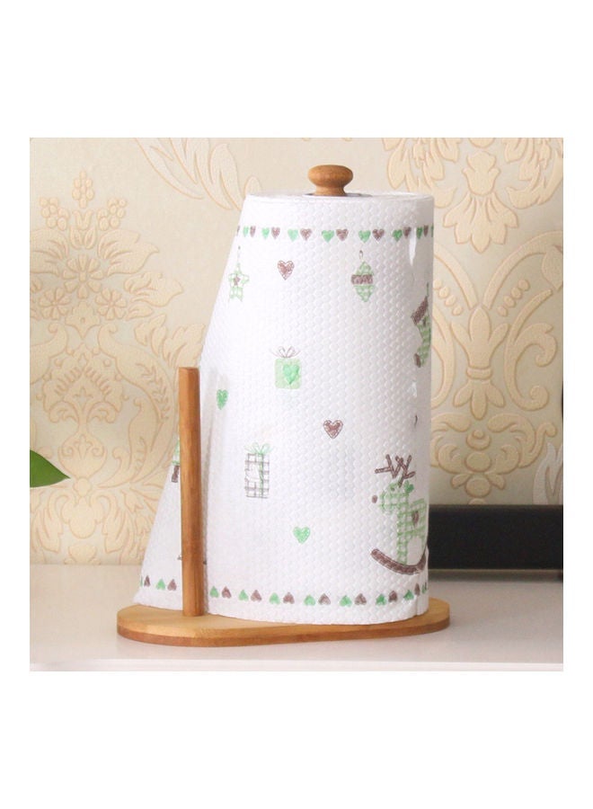 Kitchen Paper Towel Holder Brown