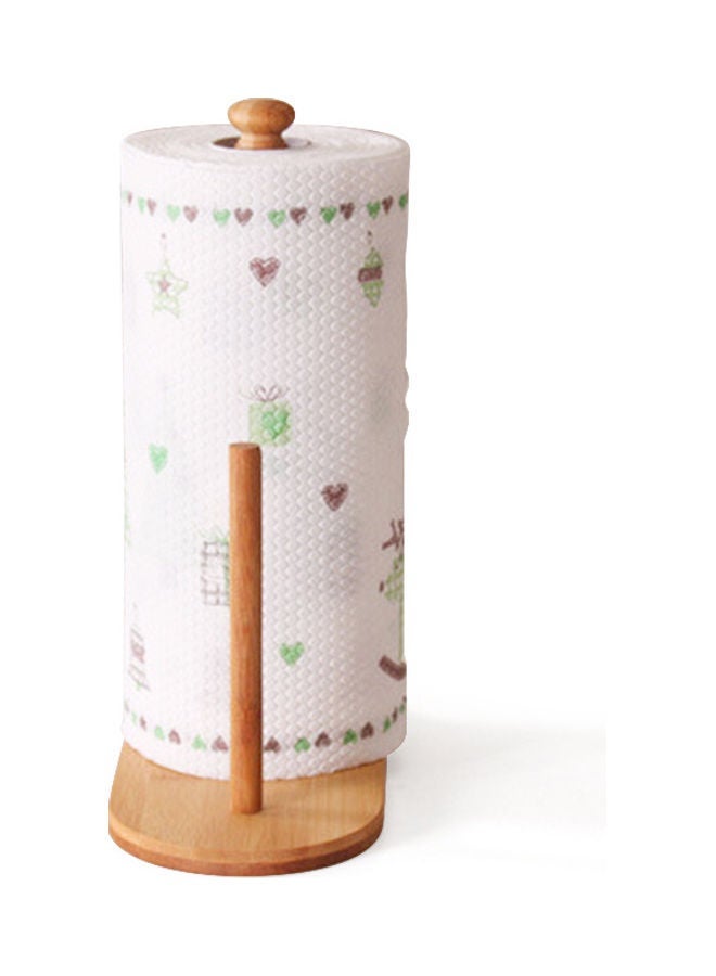 Kitchen Paper Towel Holder Brown