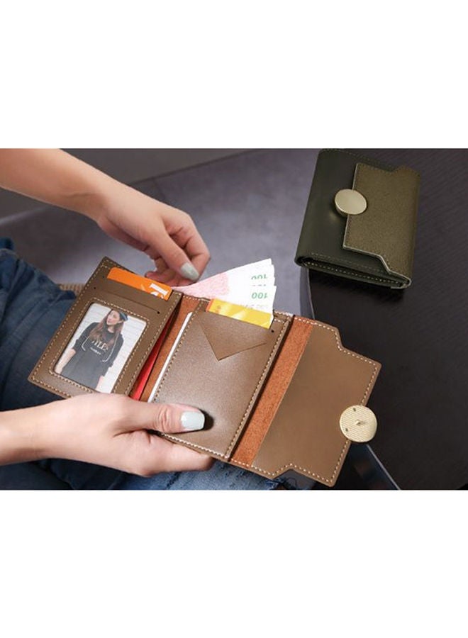 Multifunctional Spacious Wallets Brown