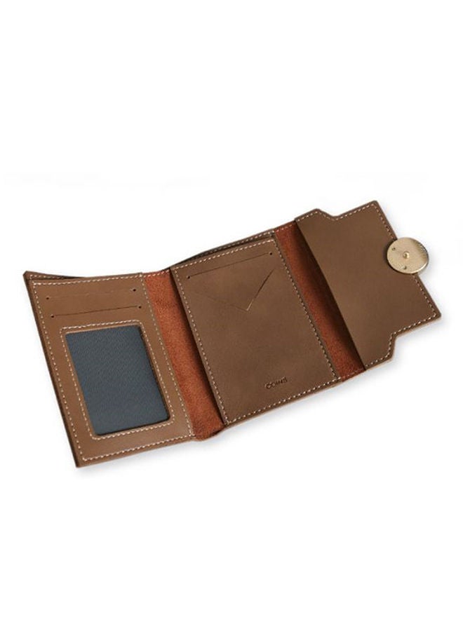 Multifunctional Spacious Wallets Brown
