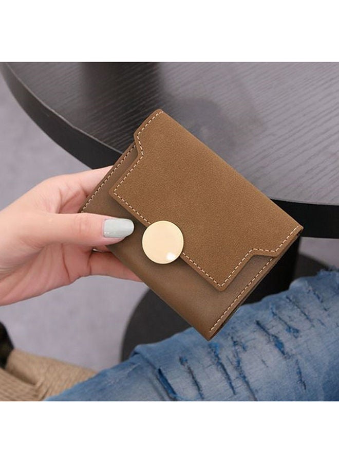 Multifunctional Spacious Wallets Brown
