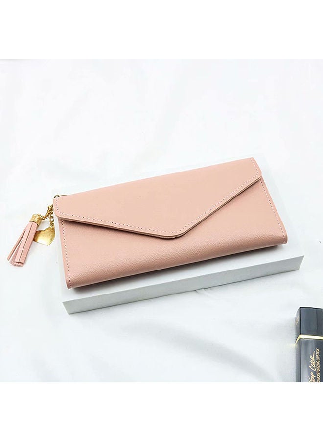 Sleek Lightweight Casual Wallet Pink