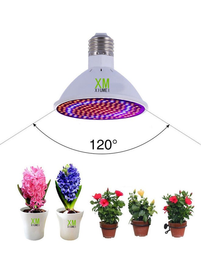 E27 LED Plant Grow Light White 10.5x10.5x10.5cm