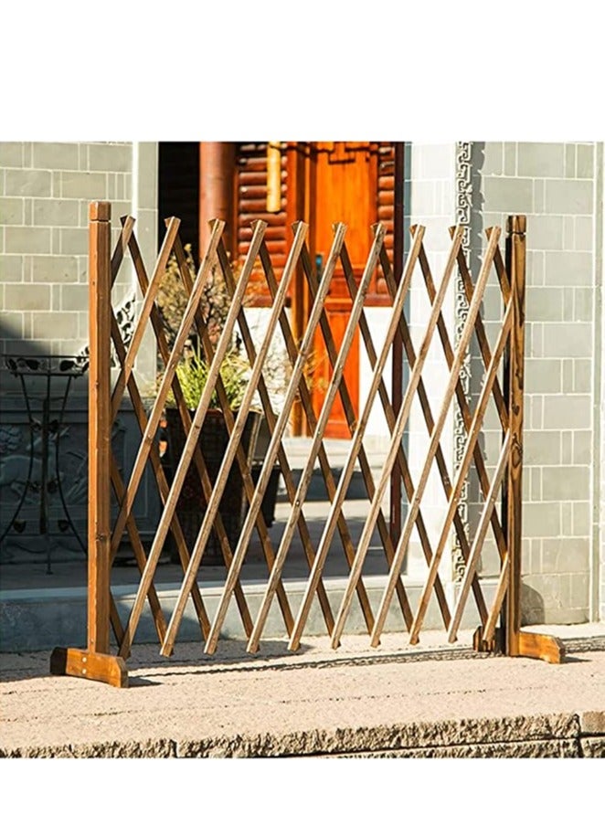 FFD Wooden Fence for Decor and Plant Trellis Frame