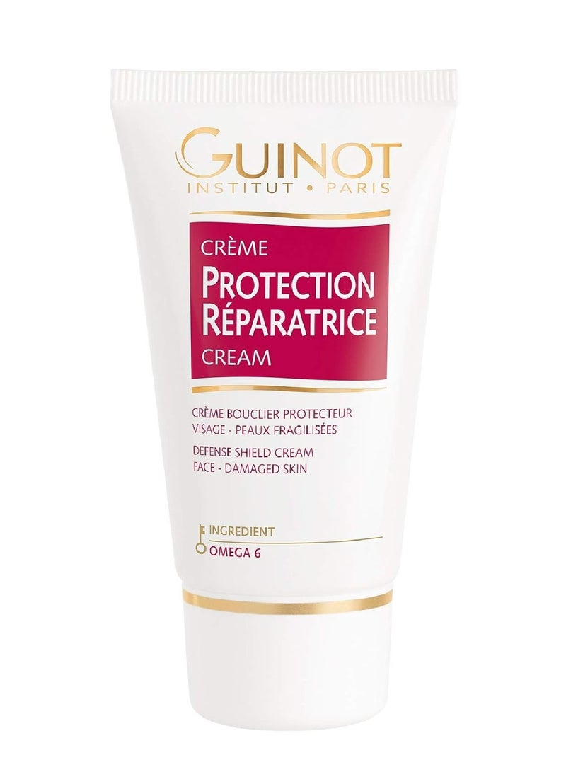 Guinot Protection Repair Face Cream – Nourishing Omega 3 Shield for Moisturized Skin, 50ml