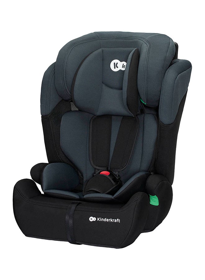 Car Seat Comfort Up, I - Size Booster Child Seat, With 5 Point Harness, Adjustable Headrest, For Toddlers , Infant, Group 1/2/3, 9 - 36 Kg, Up To 12 Years, Black