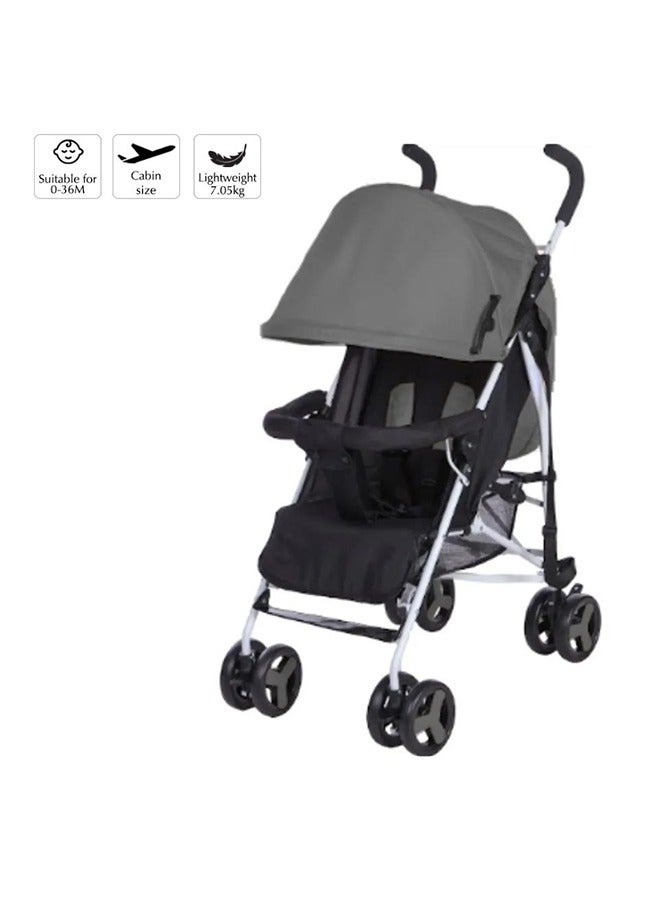 Light Baby Travel Stroller - Grey