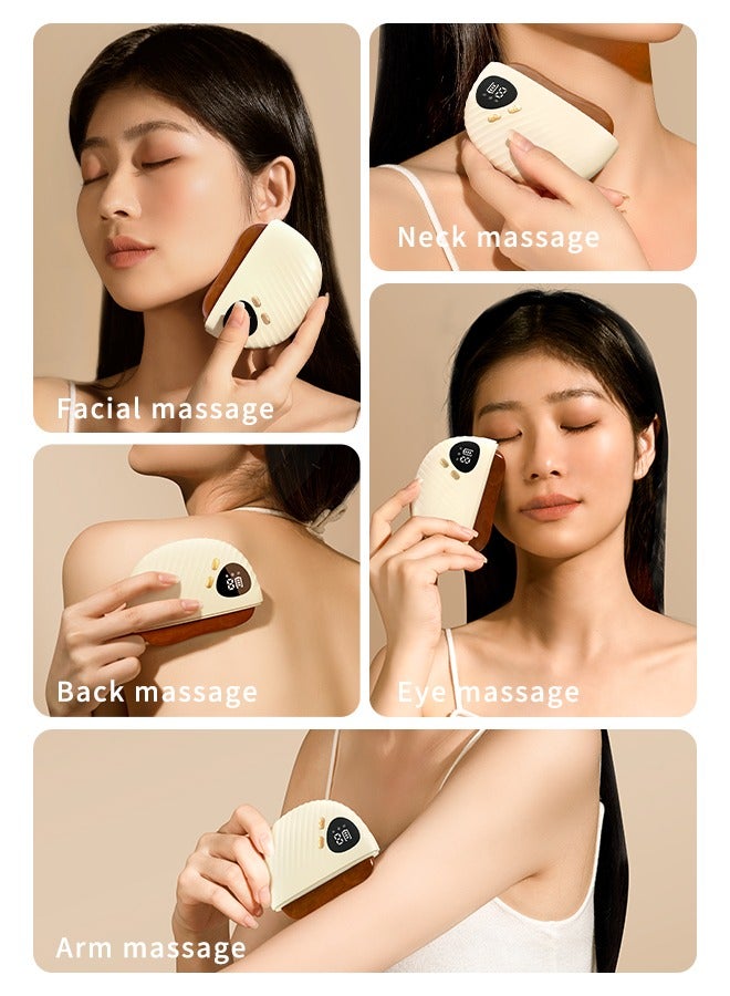 Bianstone Massager Stretching Shiatsu Bianstone Scraping Board Face Lifting Massage