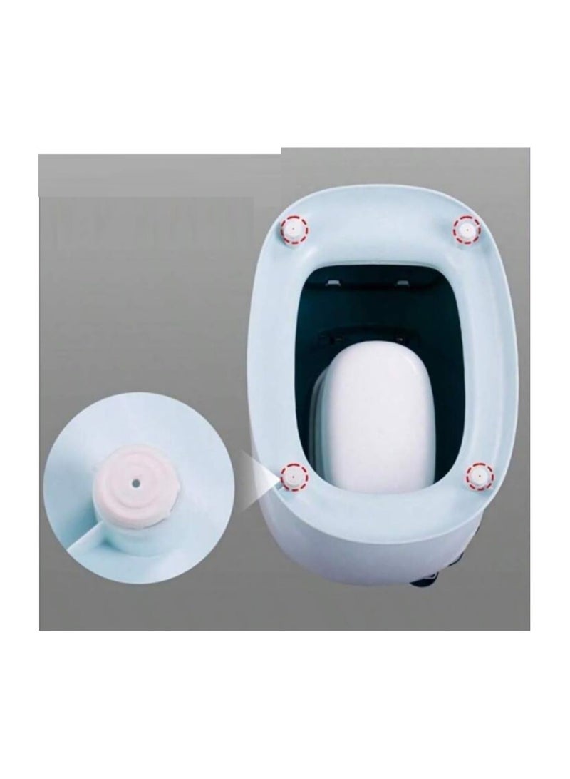 Multi-Color Realistic Potty Training Toilet for Kids