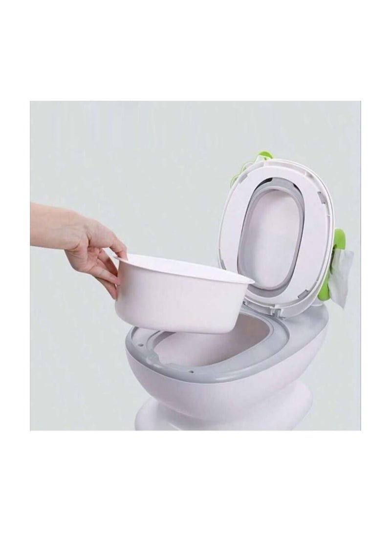 Multi-Color Realistic Potty Training Toilet for Kids