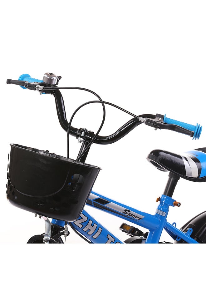 Children's Bike With Training Wheels & Basket 18inch