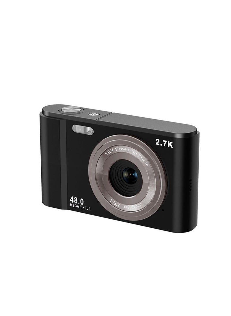 48 Megapixel High-Definition Digital Entry-Level Mini Camera for Home Shooting with 32GB Memory Card