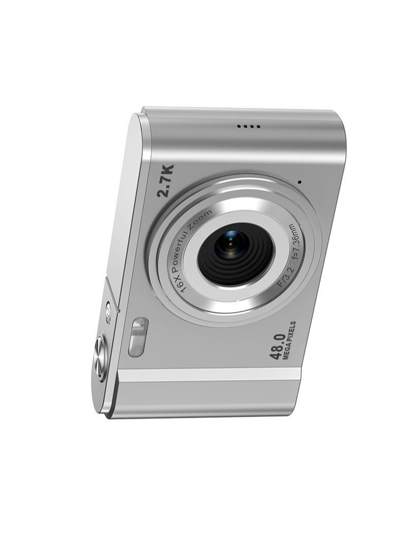 48 Megapixel High-Definition Digital Entry-Level Mini Camera for Home Shooting with 32GB Memory Card