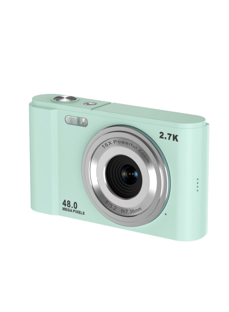 48 Megapixel High-Definition Digital Entry-Level Mini Camera for Home Shooting with 32GB Memory Card