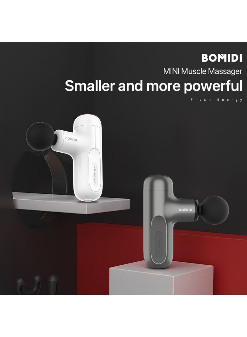 Portable Smart Massager With High Torque Motor & 4 Unique Attachments | 2500mAh Long Battery Life M1- Green
