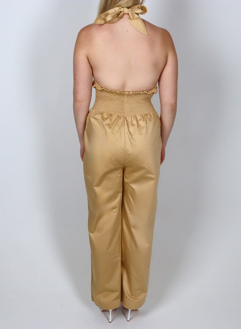 Tie up jumpsuit