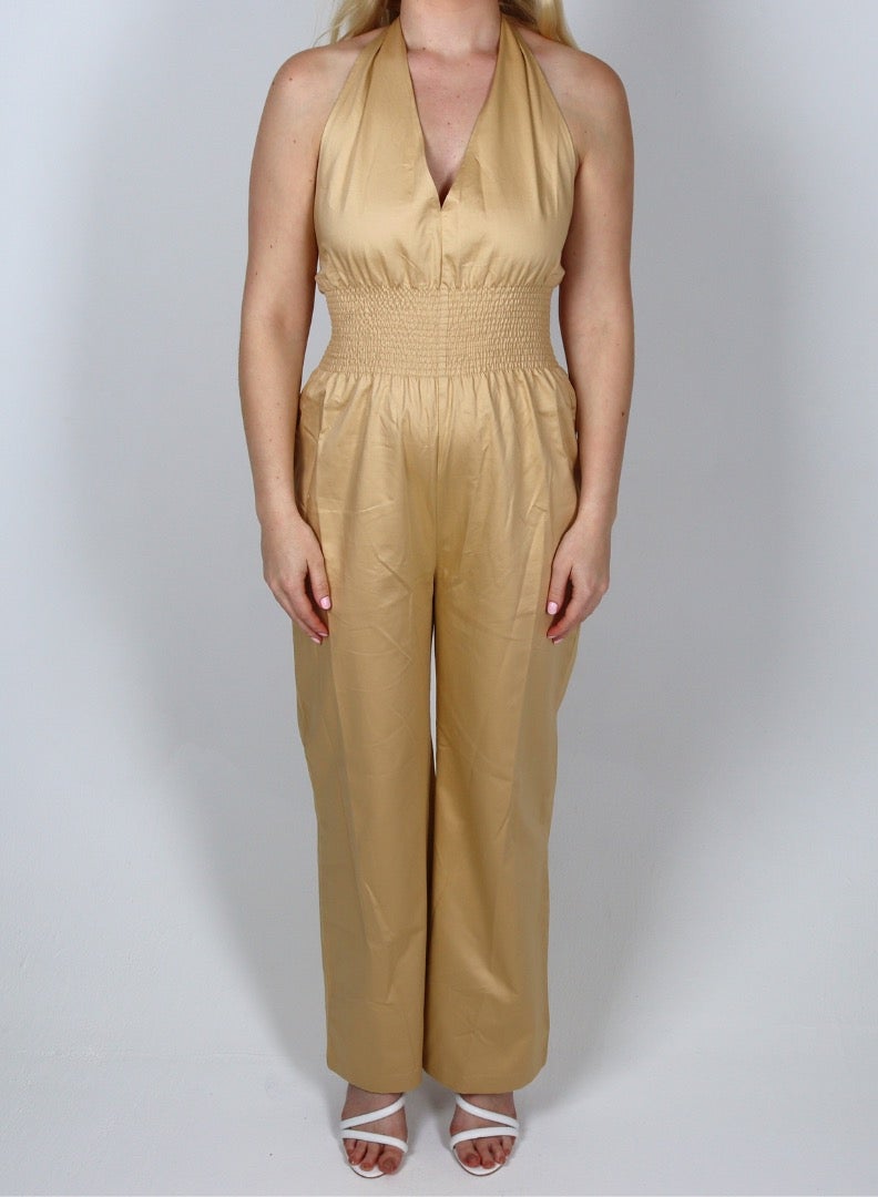 Tie up jumpsuit