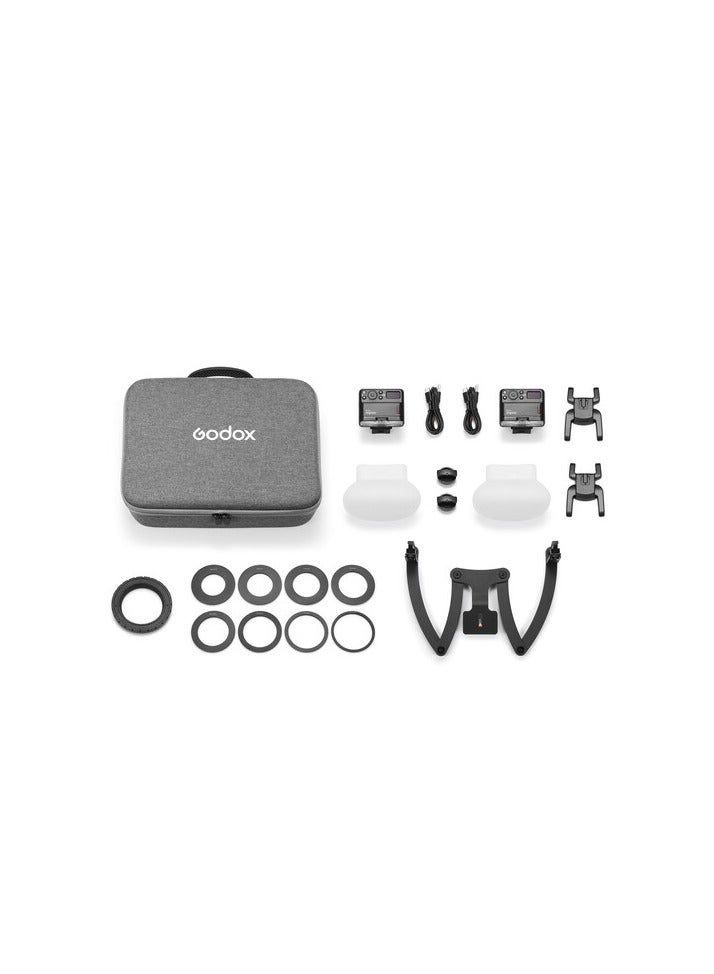 GODOX MF12 DENTAL KIT WITH BRACKET - NO TRIGGER (MF12-DK3)