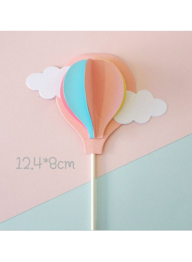 Balloon Shaped Cake Topper 12x8cm