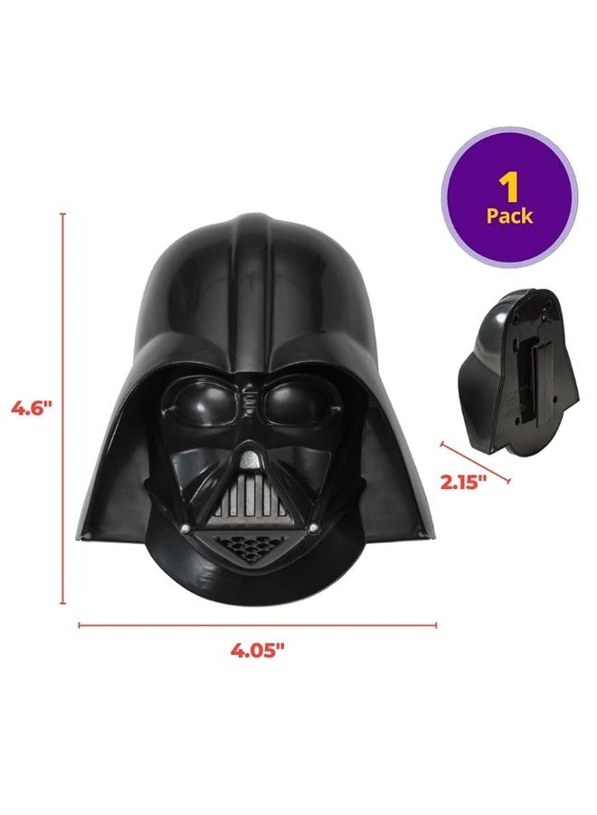 DecoSetÂ® STAR WARSâ„¢ Darth Vaderâ„¢ Cake Topper, 1-Piece, Use with Cake Decorations to Create Galactic Cakes, Black