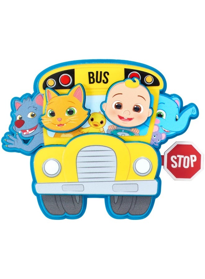 DECOPAC DecoSet CoComelon Ready for Adventure! Cake Topper, 4 Piece Cake Decoration Set With JoJo, Kittens, Wally, and Ello Puzzle Jigsaw (27978)