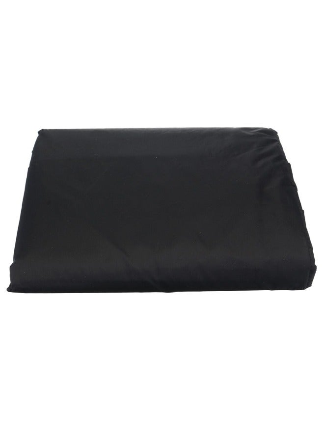 Patio Furniture Covers Heavy Duty Outdoor Sectional Sofa Cover, Waterproof 100% Patio Sectional Couch Cover, V-Shaped Lawn Patio Furniture Cover Black