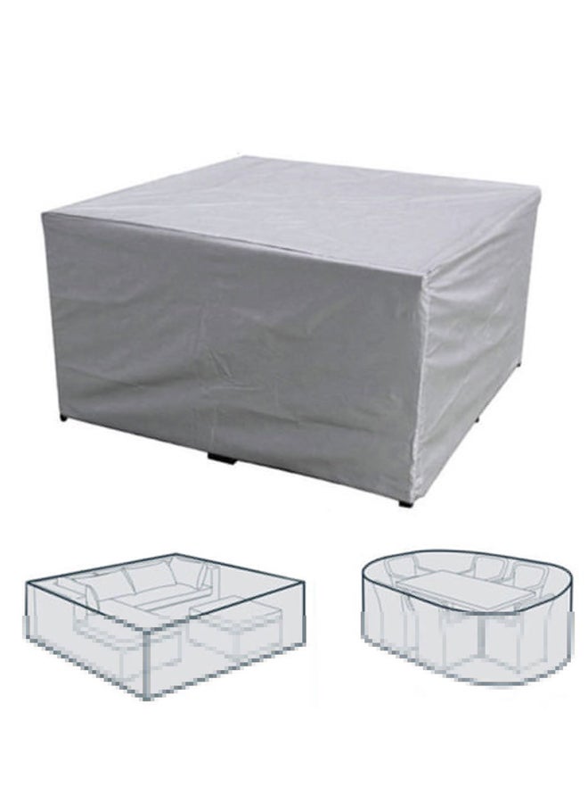 Heavy Duty Patio Sofa Cover Waterproof, Outdoor Sofa Loveseat Cover, Outdoor Patio Furniture Cover with Air Vent and Handles