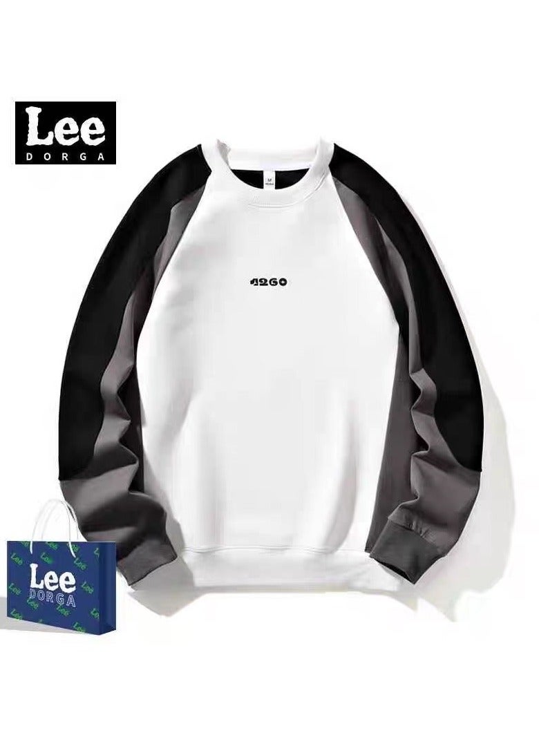 Lee Brand Hoodie Loose Casual Round Neck Long Sleeved Hoodie