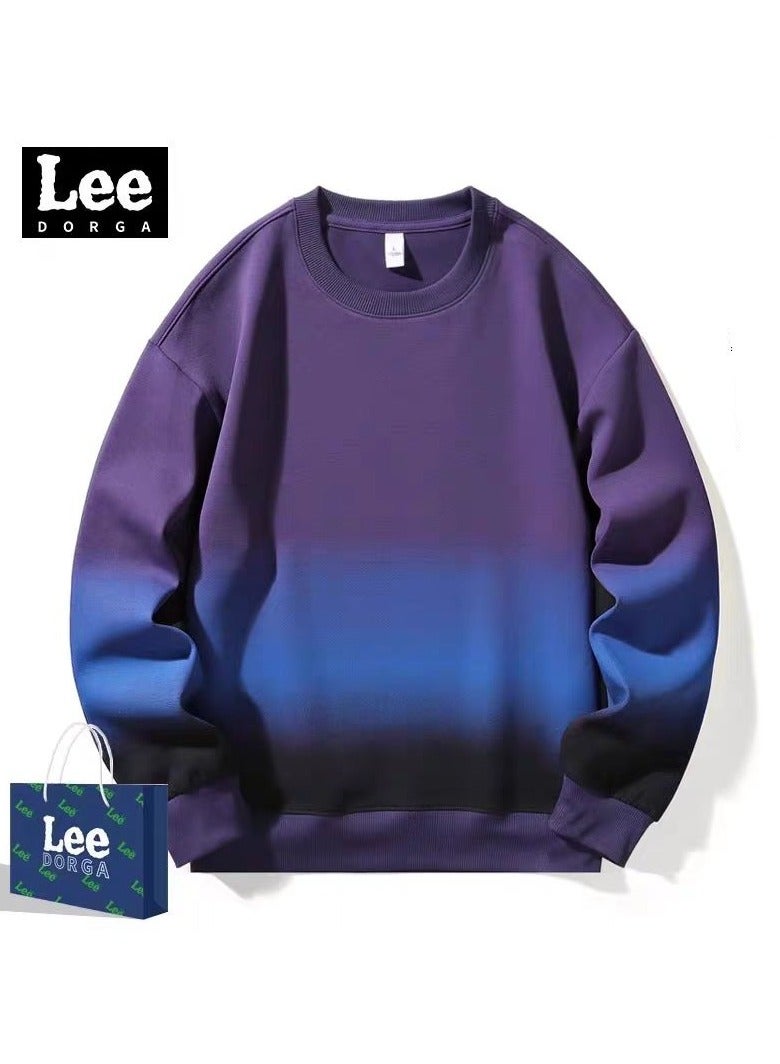 Lee Brand Hoodie Loose Casual Round Neck Long Sleeved Hoodie