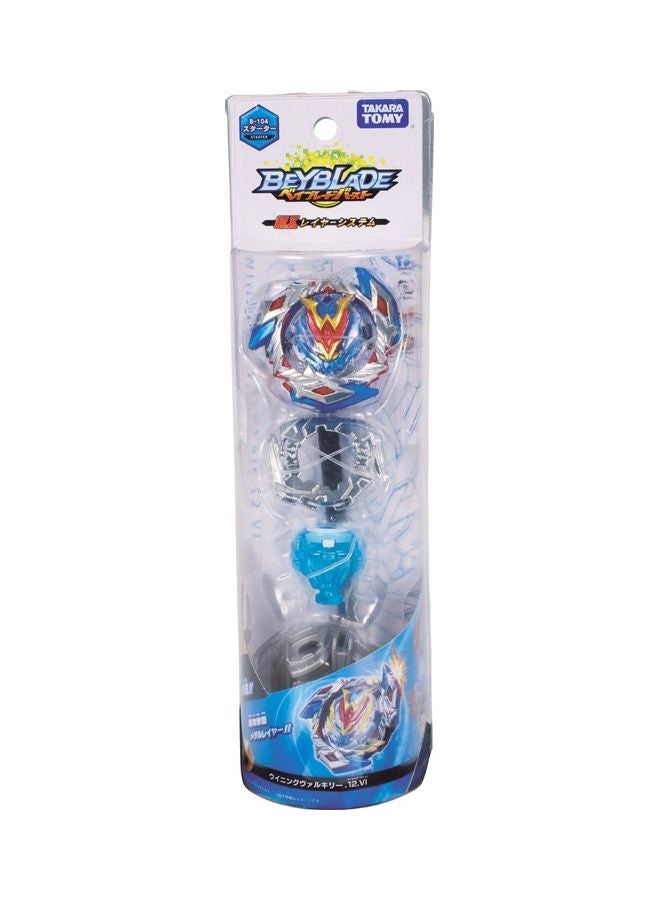 B-104 Beyblade Burst Winning Valkyrie.12VI Starter Spinning Top