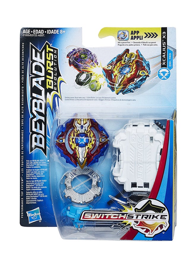 Beyblade Burst Evolution SwitchStrike Xcalius X3 Starter Pack