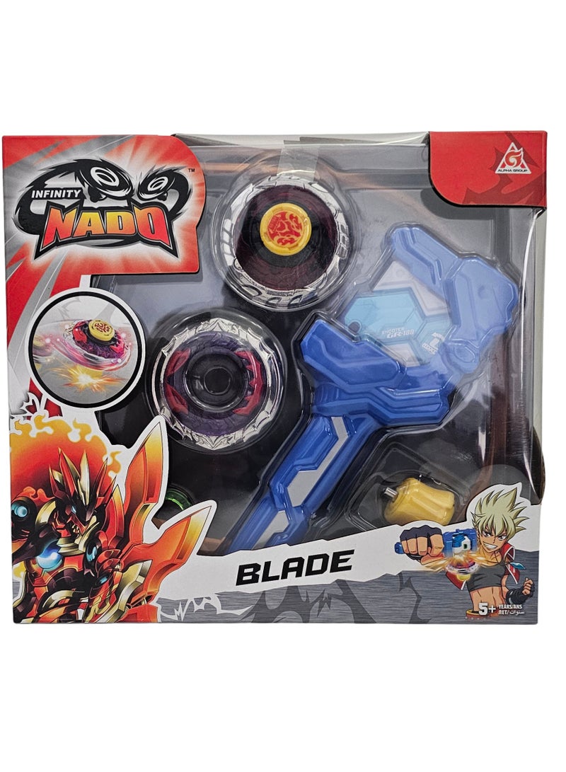 Athletic Series Blade Spinning Top Gyro Set