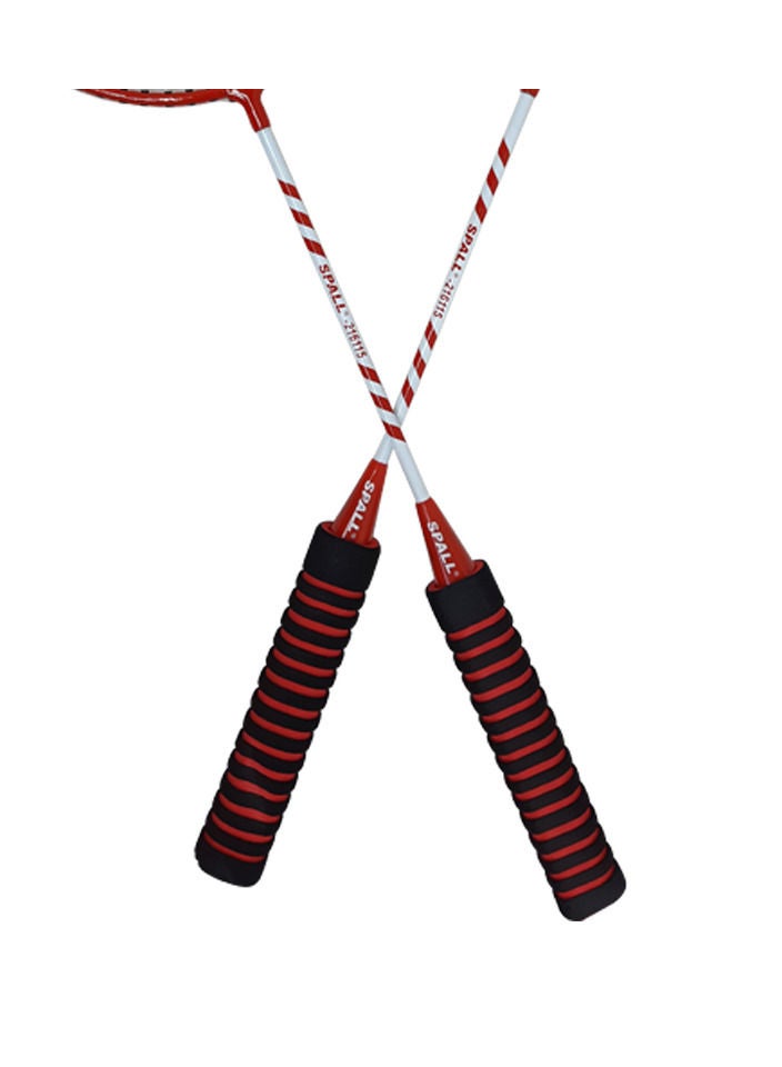 Badminton Racket With Grip Soft Handles Smash Power Frame With Free Full Cover Ultra Light Weight Carbon Fiber Single High Grade Perfect For Men And Women