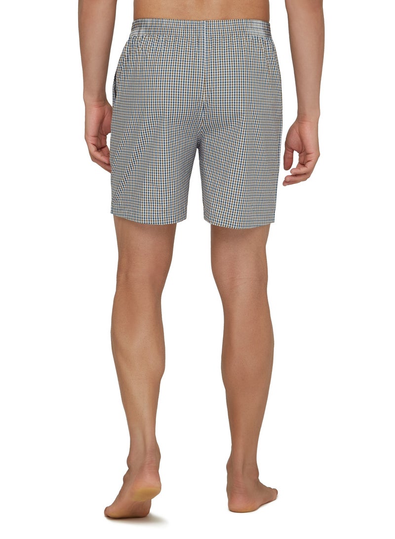 IntelliEaze Super Combed Cotton Boxer Shorts for mens pack of 2