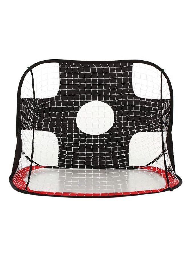 2-In-1 Pop Up Soccer Goal Foldable Kid Football Net