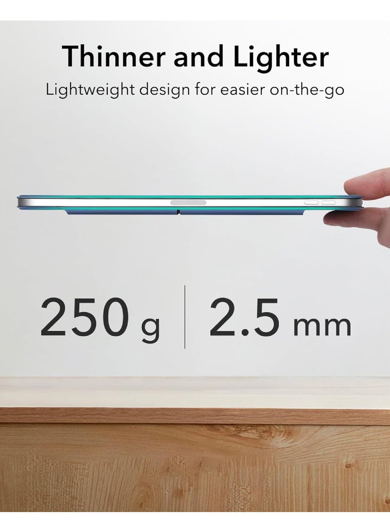 Case For iPad Air 13 inch M3 2025/Air 13 inch M2 2024,iPad Air 13 Case with Pencil Holder,Powerful Magnetic Attachment, Slim Trifold Stand Case, Auto Wake/Sleep, Durable Protection For iPad Air 13 2025/ 2024